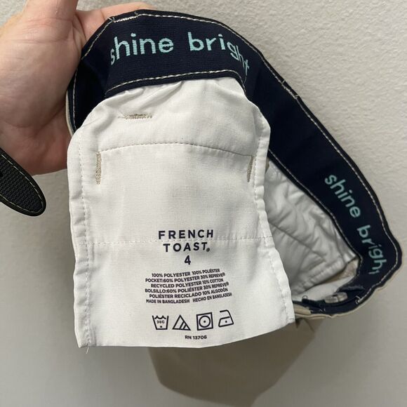 French Toast | Girls Uniform Khaki Shorts Size 4 Bermuda - Picture 5 of 5